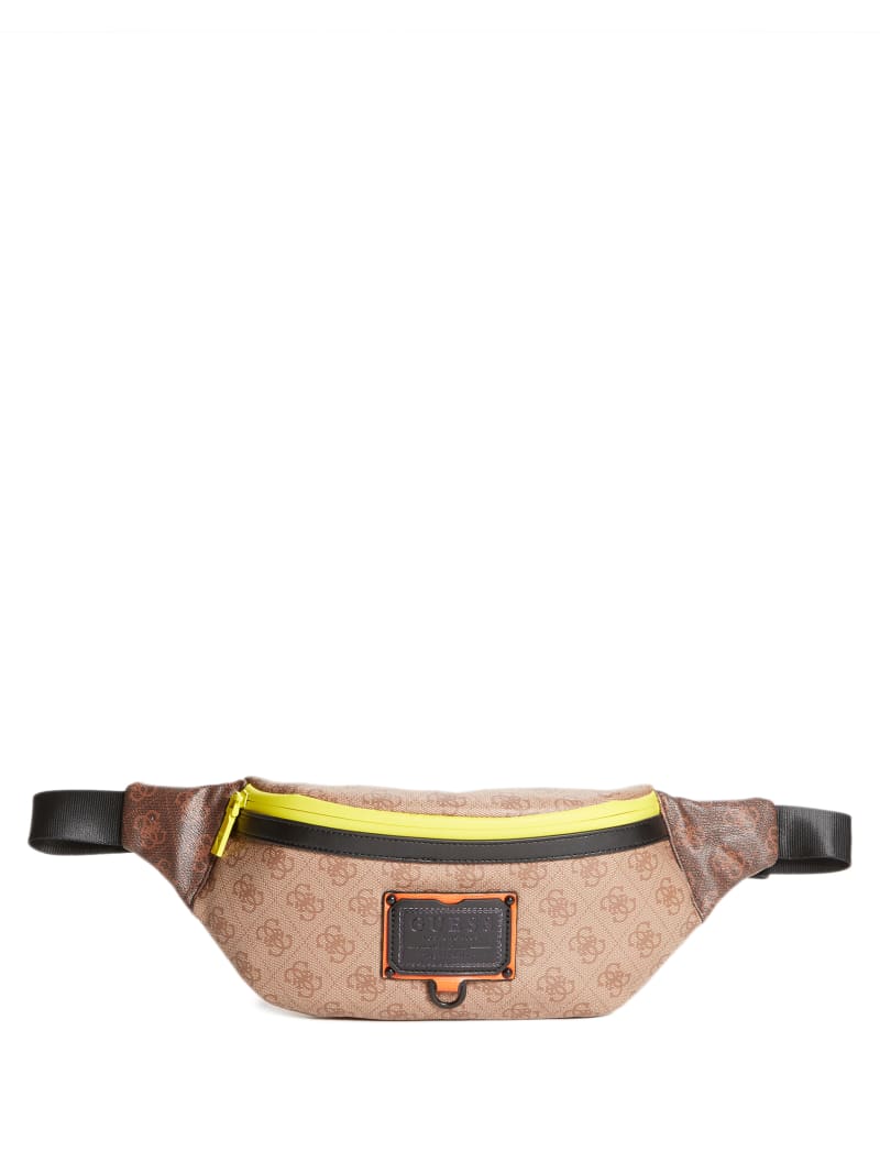 Plecaki Męskie Guess Salameda Fanny Pack Brązowe | 9216735-OA