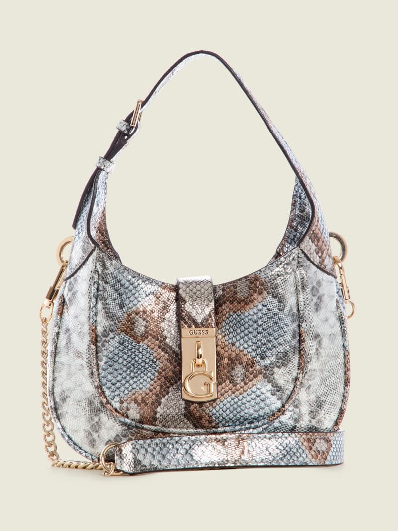 Torby Mini Damskie Guess Maimie Python Metal | 5246890-DG