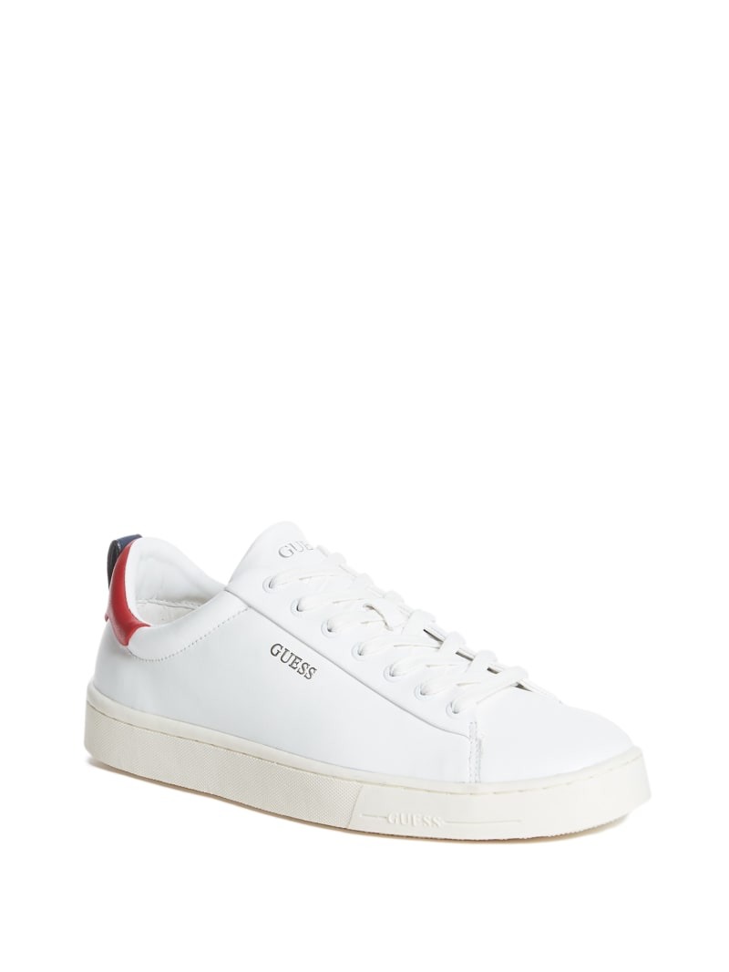 Trampki Męskie Guess Vice Low-Top Białe | 0469215-GP