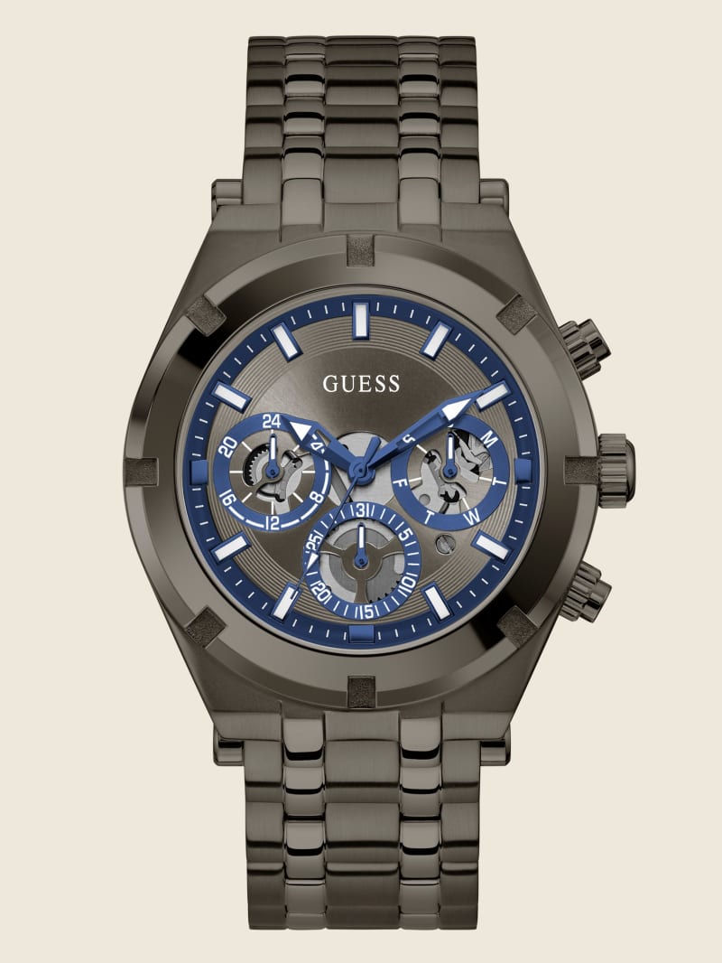 Zegarek Męskie Guess Gunmetal Wielofunkcyjny Obsidian | 3027684-XV