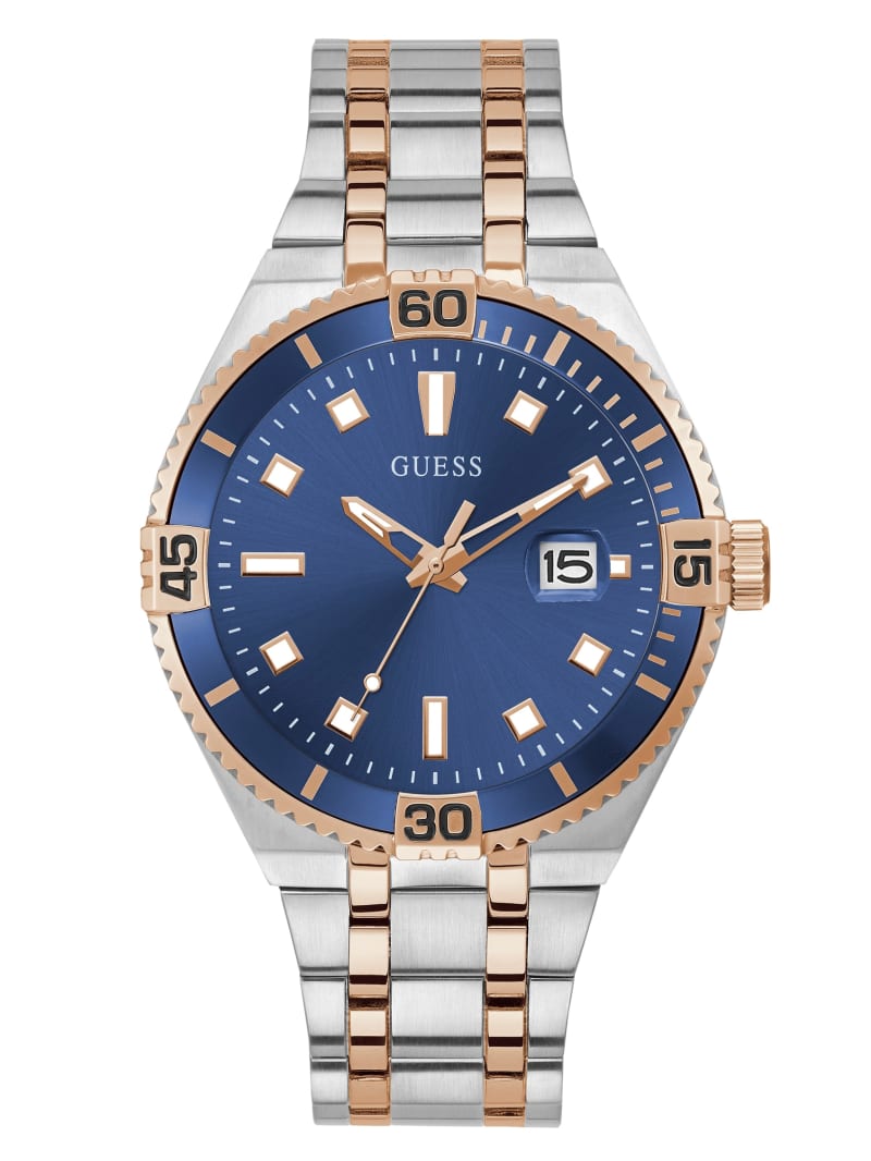 Zegarek Męskie Guess Multi-Tone and Blue Analog Kolorowe | 8467910-DG