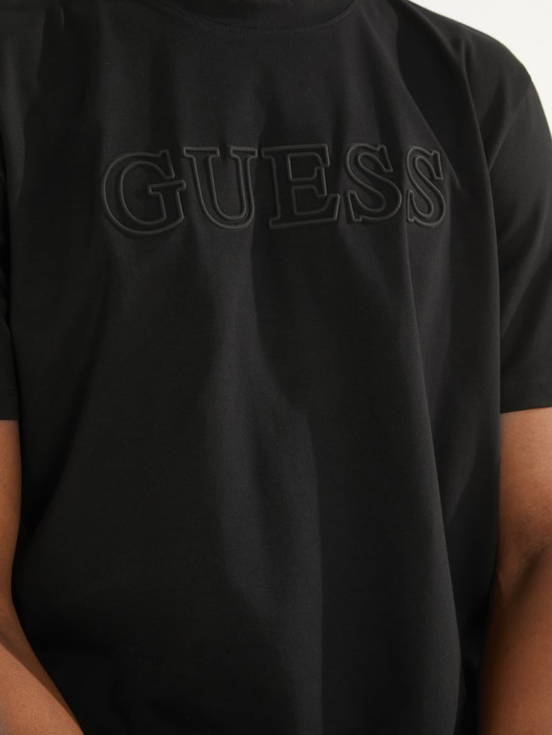 Koszulki Męskie Guess Eco Alphy Tee Czarne | 5617028-VE