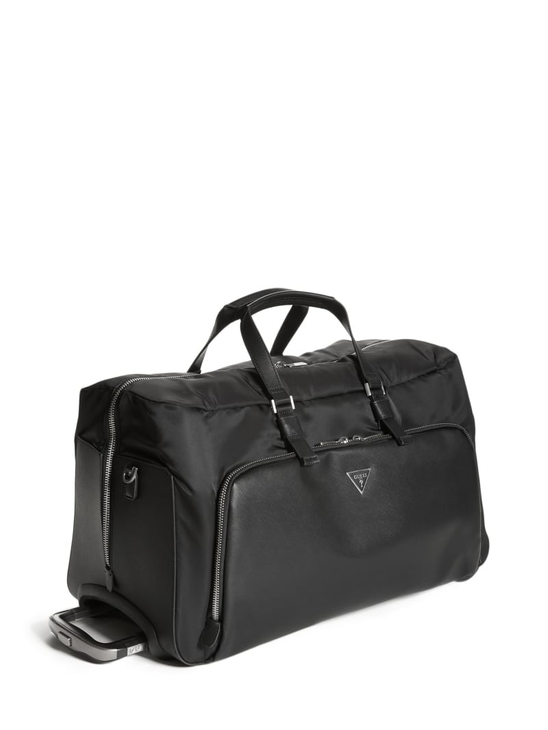 Plecaki Męskie Guess Certosa Smart Weekender Czarne | 4095832-LK