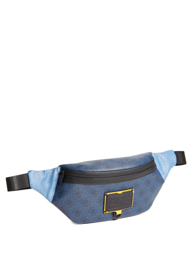 Plecaki Męskie Guess Salameda Fanny Pack Niebieskie | 5217340-NY