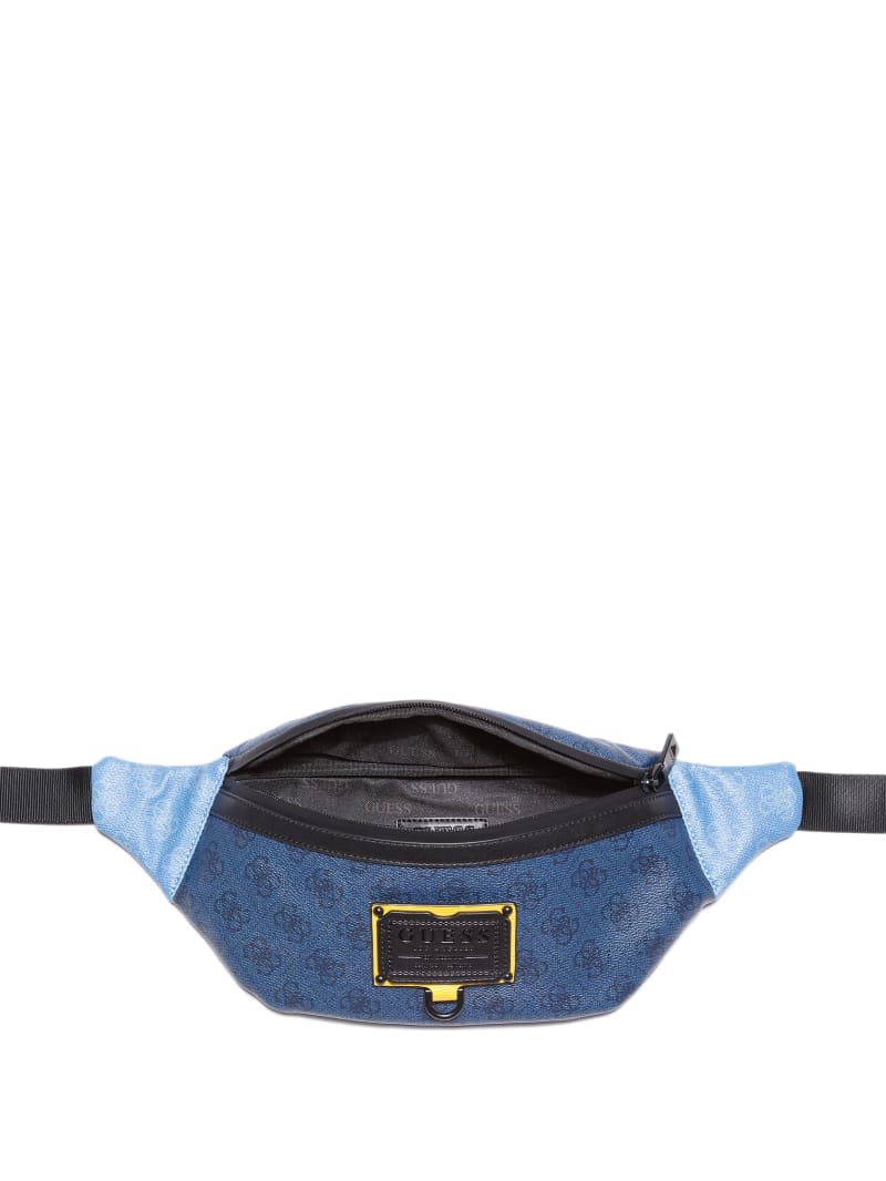 Plecaki Męskie Guess Salameda Fanny Pack Niebieskie | 5217340-NY