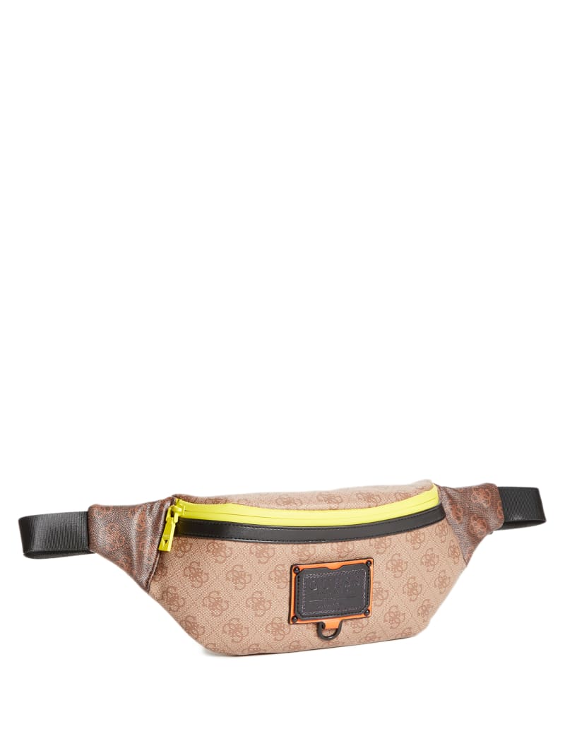 Plecaki Męskie Guess Salameda Fanny Pack Brązowe | 9216735-OA