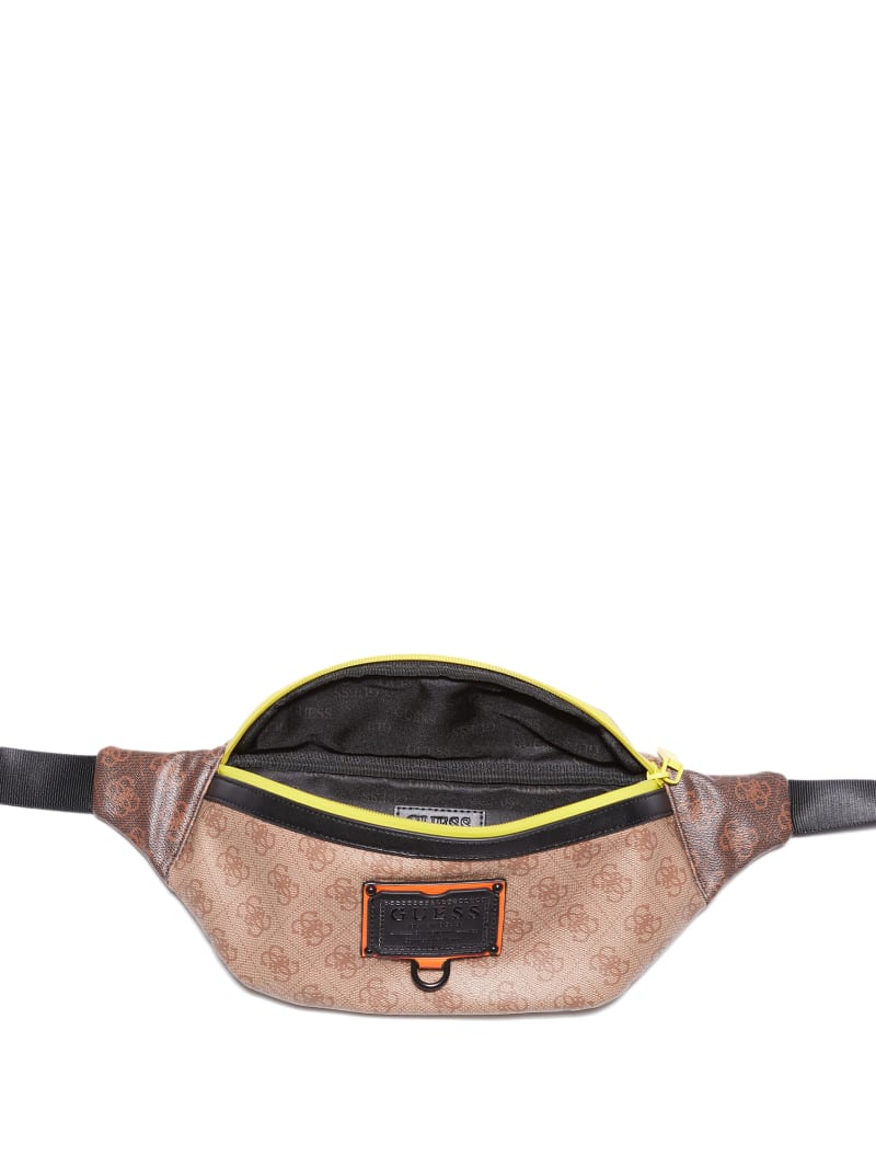 Plecaki Męskie Guess Salameda Fanny Pack Brązowe | 9216735-OA