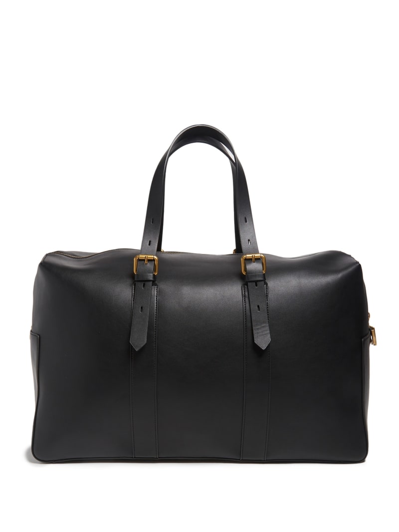 Portfele Damskie Guess Scala Smart Duffle Czarne | 4065293-QH