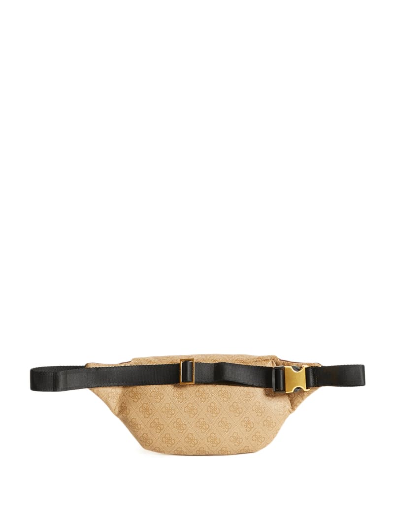 Portfele Damskie Guess Vezzola Belt Brązowe | 7362485-KE