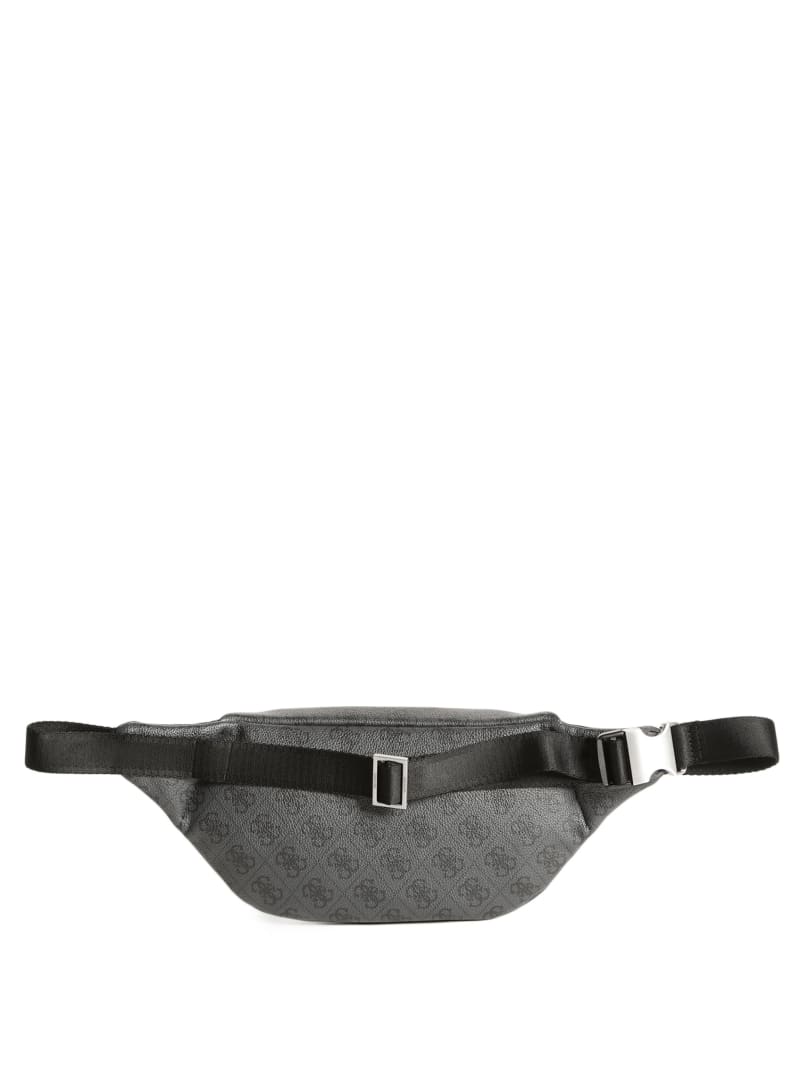 Portfele Damskie Guess Vezzola Smart Belt Czarne | 7903618-BH