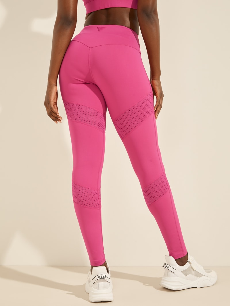 Spodnie Damskie Guess Cora Leggings Fioletowe | 7158930-PE