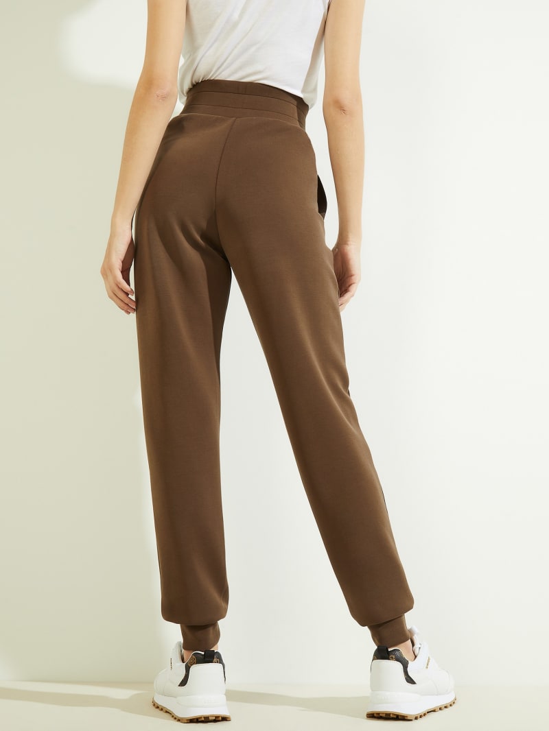 Spodnie Damskie Guess Eco Effie Joggers Czekolada | 7863924-DY