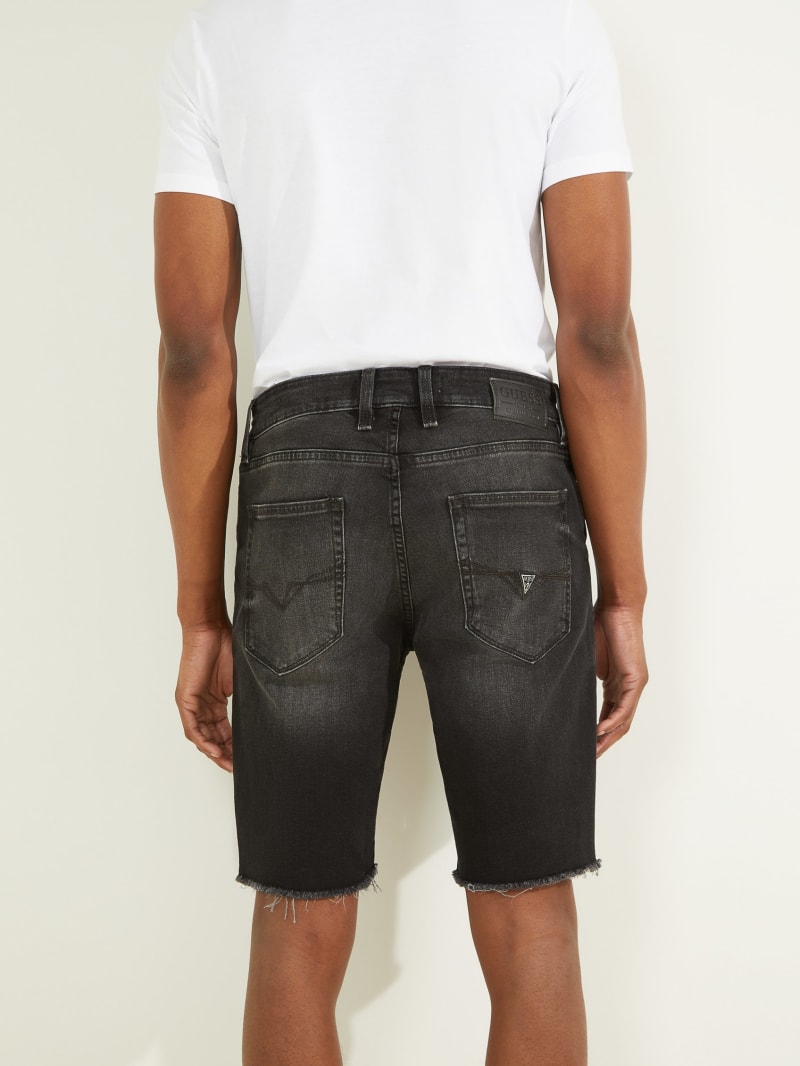 Spodnie Męskie Guess Slim Destroyed Denims Jasny Szare | 6274890-HK