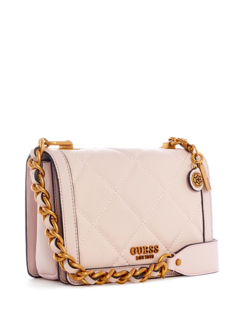 Torba Crossbody Damskie Guess Abey Różowe | 3246018-OR