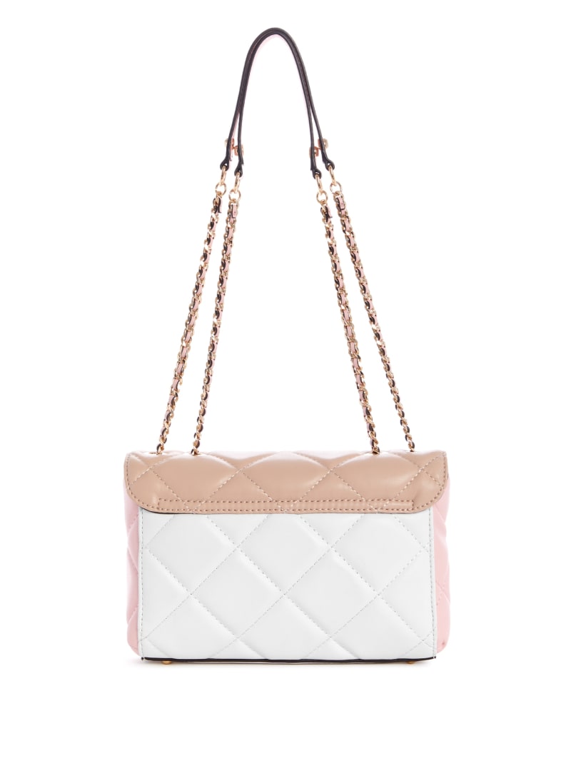 Torba Crossbody Damskie Guess Cessily Quilted Convertible Różowe | 1279536-BL