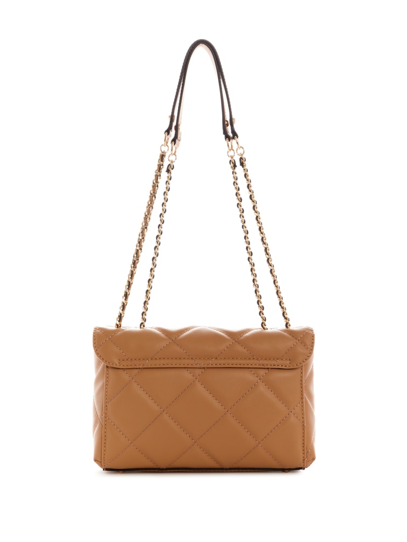 Torba Crossbody Damskie Guess Cessily Quilted Convertible Beżowe | 1583294-JU