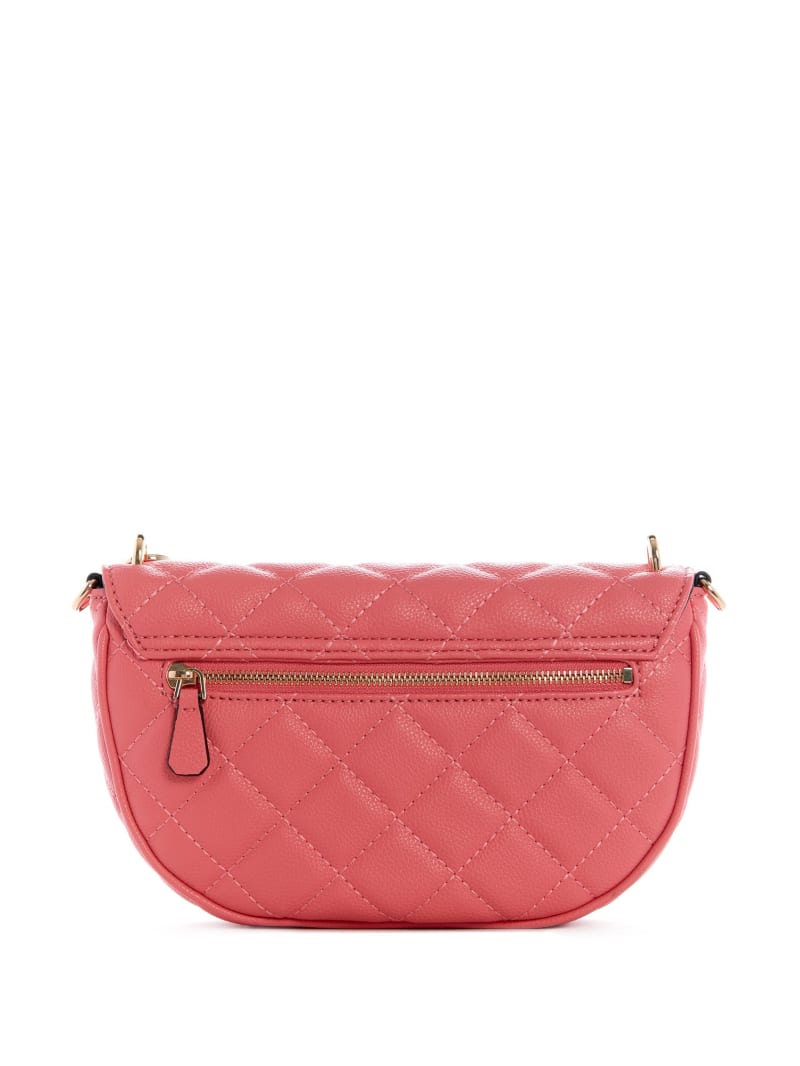 Torba Crossbody Damskie Guess Gillian Quilted Flap Morelowe | 4782613-BT