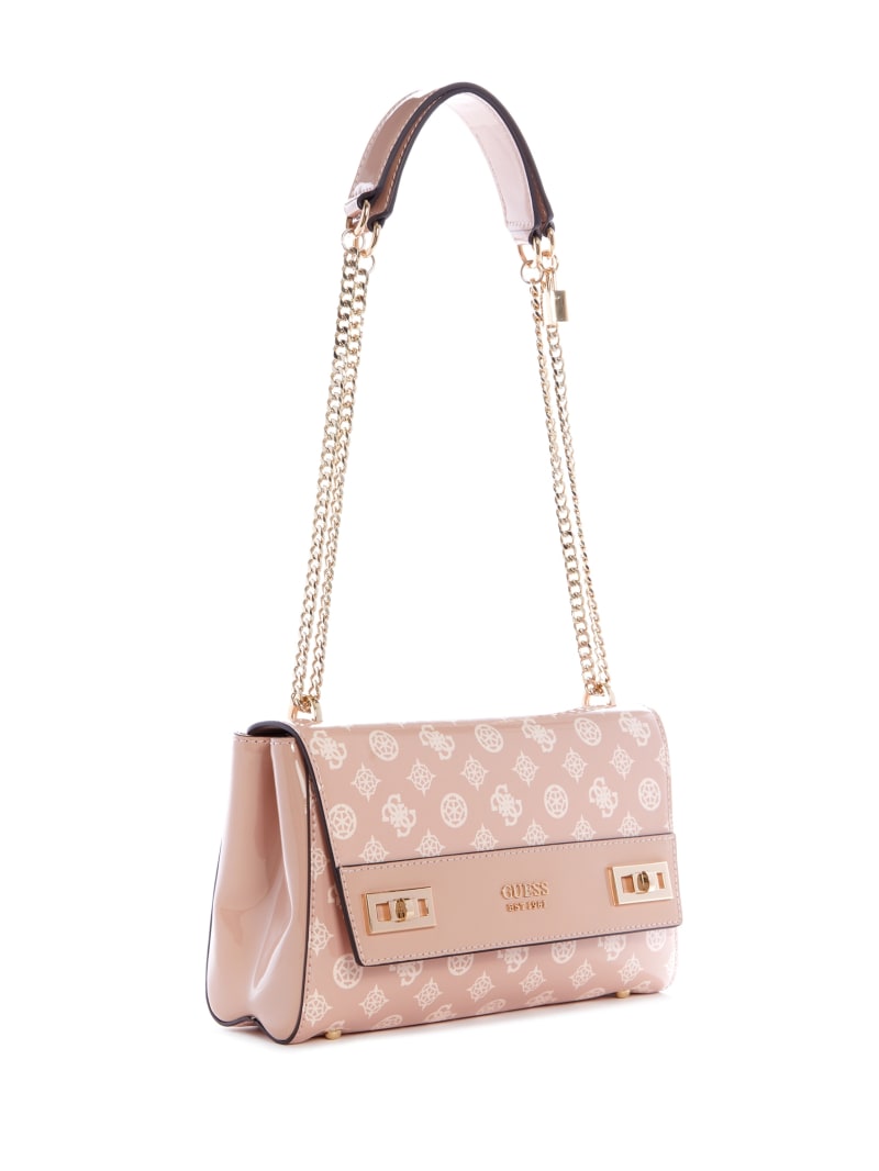 Torba Crossbody Damskie Guess Katey Convertible Różowe | 8170392-NF