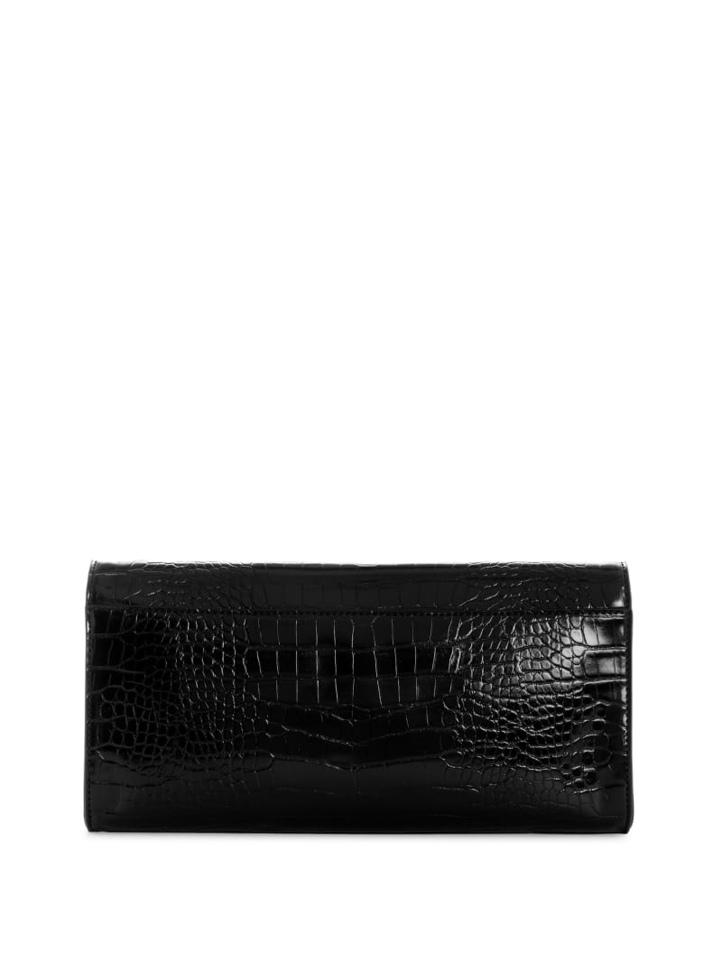 Torba Crossbody Damskie Guess Kyla Clutch Czarne | 9148375-FZ