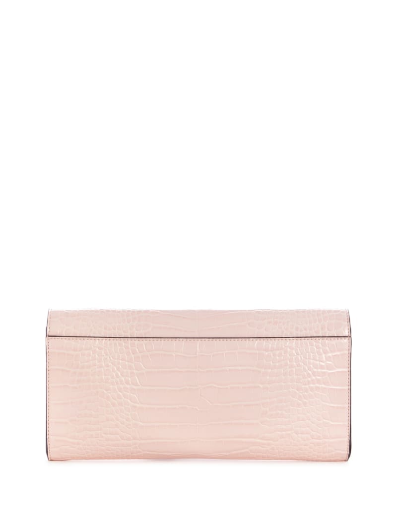 Torba Crossbody Damskie Guess Kyla Clutch Różowe | 9710254-ZG