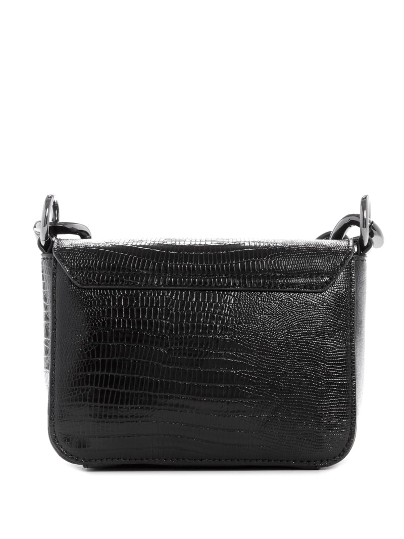 Torba Crossbody Damskie Guess Tullia Czarne | 0165428-SD