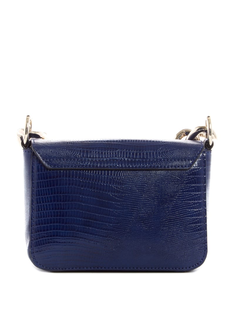 Torba Crossbody Damskie Guess Tullia Granatowe | 9805362-EH