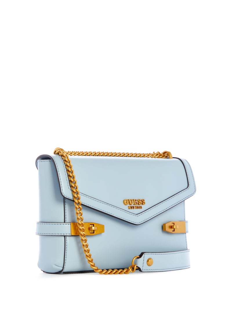 Torba Crossbody Damskie Guess Zadie Convertible Niebieskie | 1607842-HF