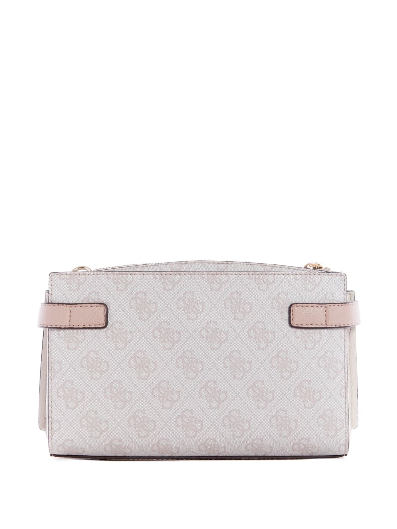 Torba Crossbody Damskie Guess Zadie Logo Elite Różowe | 8037695-LH