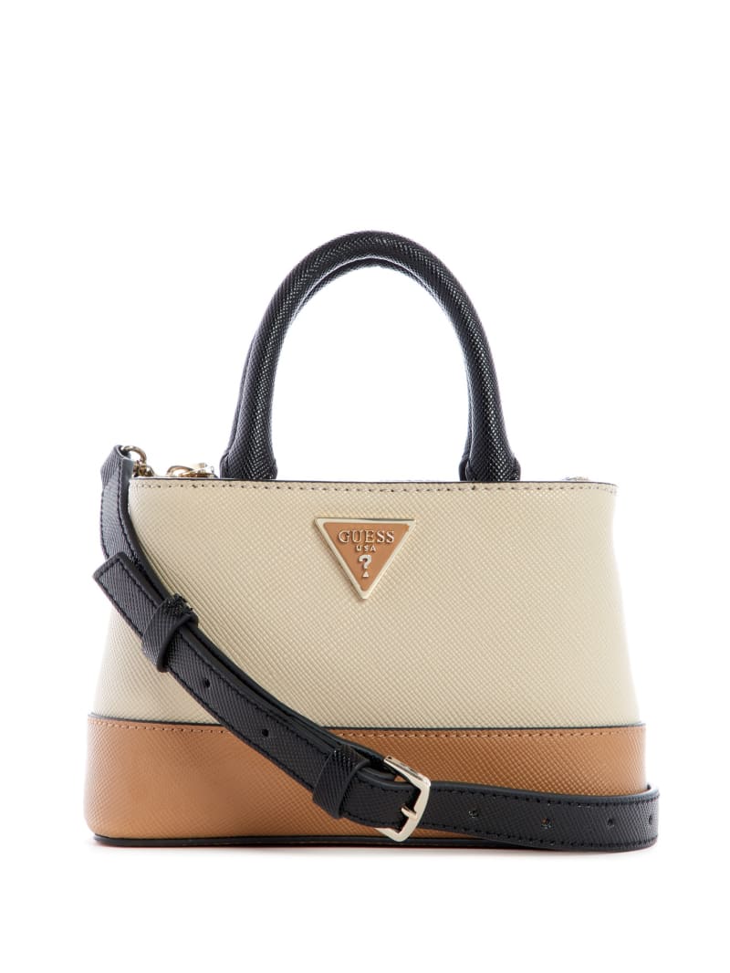 Torba Satchel Damskie Guess Cordelia Beżowe Kolorowe | 0784631-WP