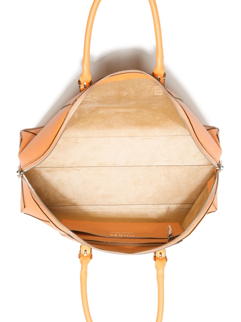 Torba Satchel Damskie Guess Lady Luxe Dome Pomarańczowe | 3479601-YF