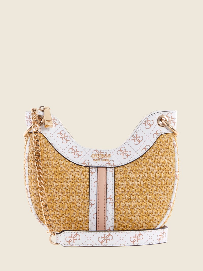 Torby Mini Damskie Guess Kasinta Raffia Kolorowe | 8369521-WY