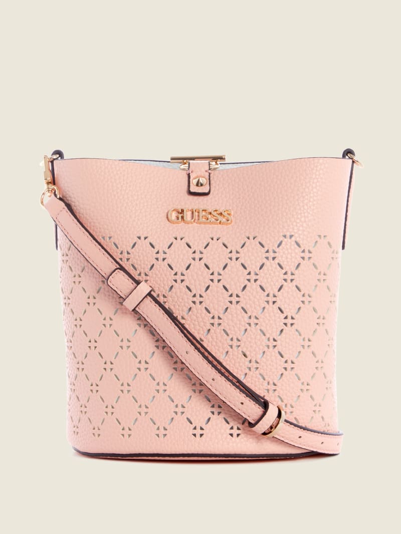 Torby Tote Damskie Guess Amara Koralowe | 3071492-YP