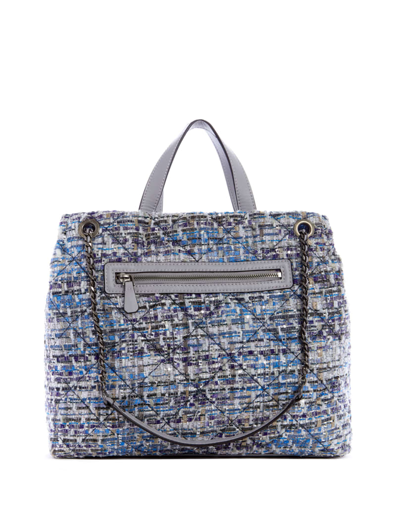 Torby Tote Damskie Guess Cessily Girlfriend Kolorowe | 9648201-CN