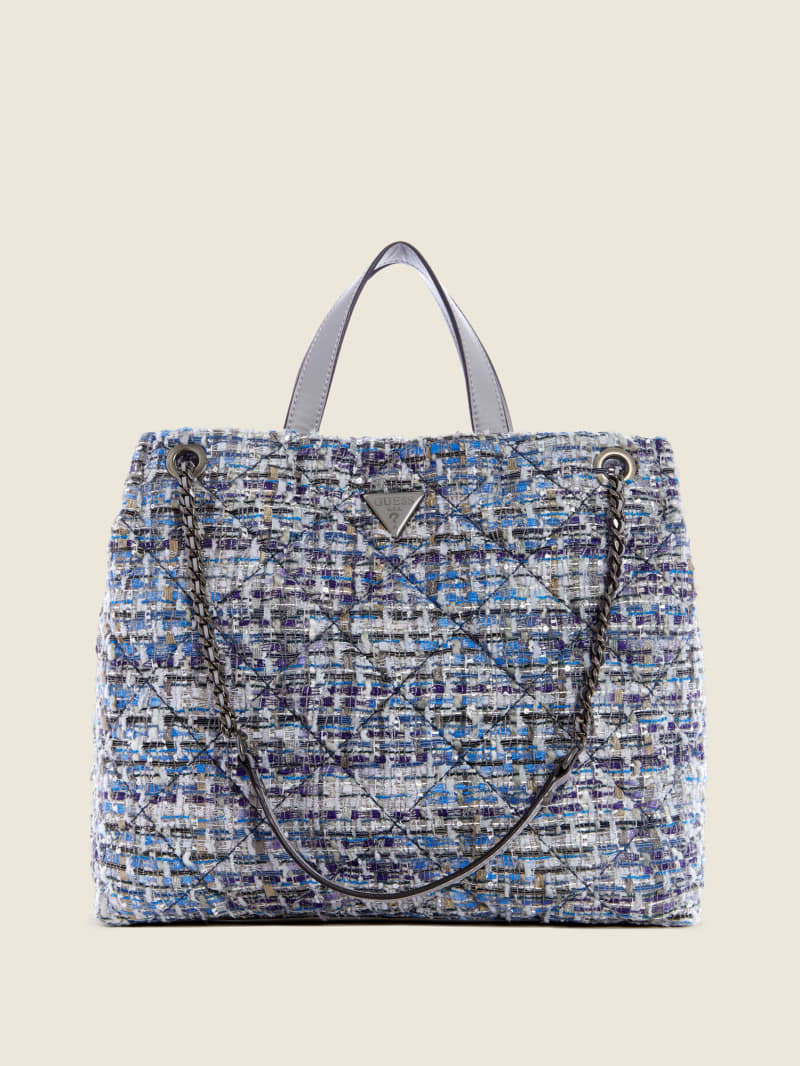 Torby Tote Damskie Guess Cessily Girlfriend Kolorowe | 9648201-CN