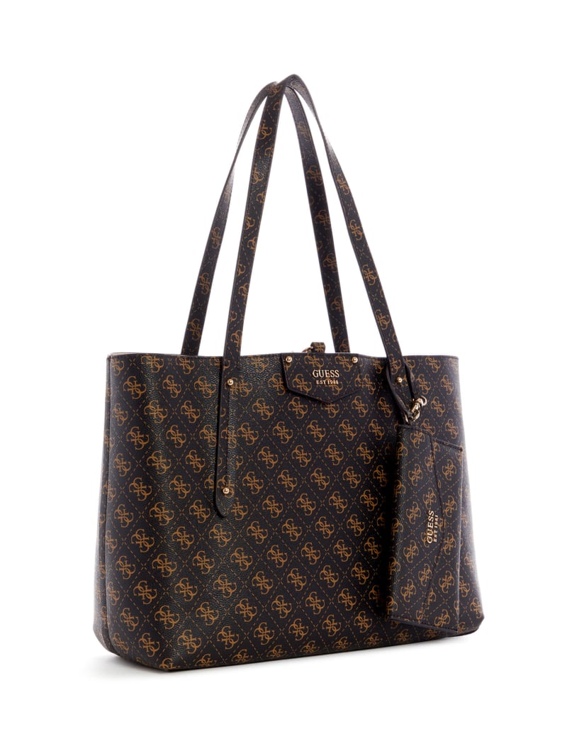 Torby Tote Damskie Guess Eco Brenton Logo Kolorowe | 2580367-DW