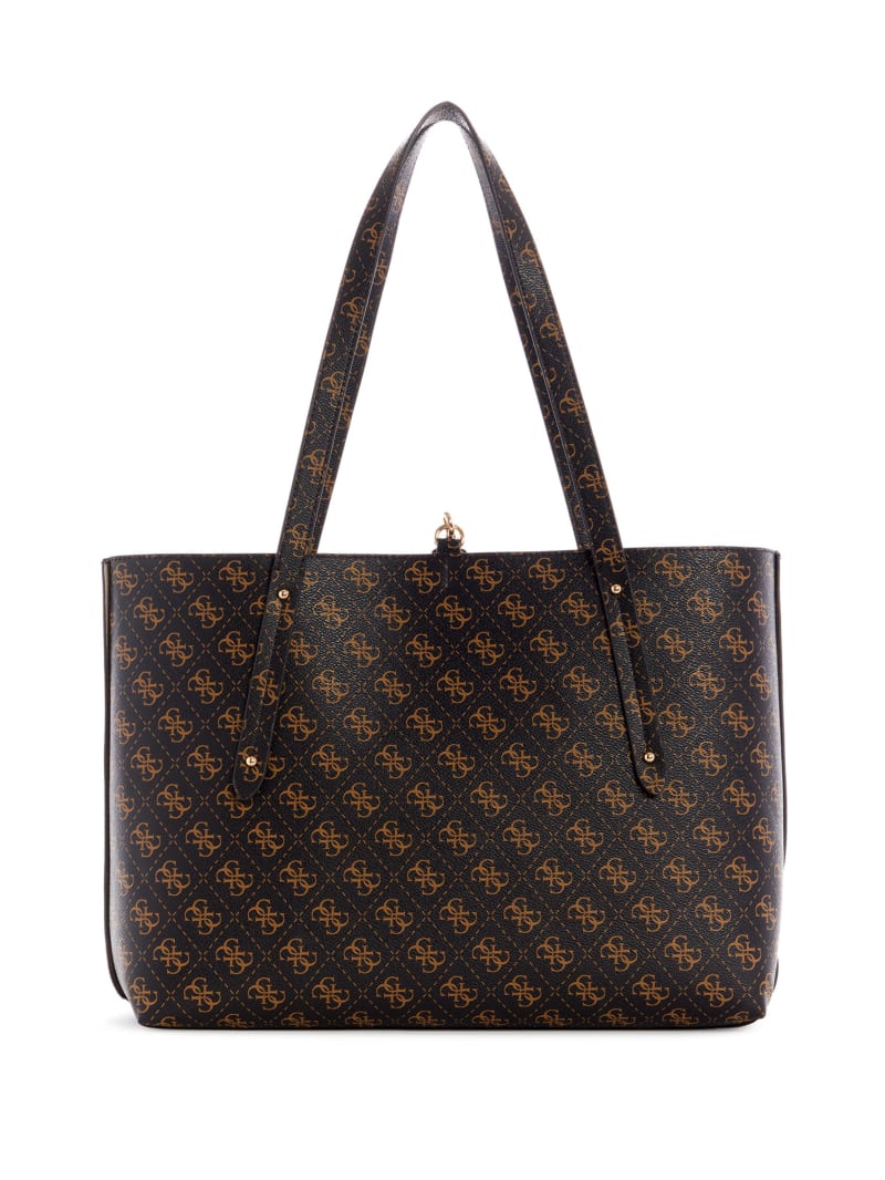 Torby Tote Damskie Guess Eco Brenton Logo Kolorowe | 2580367-DW