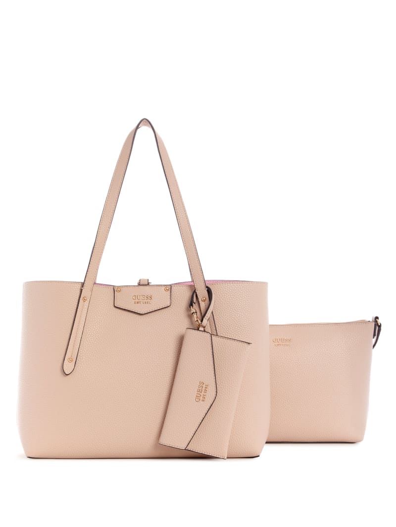 Torby Tote Damskie Guess Eco Brenton Niebieskie | 2938167-GE