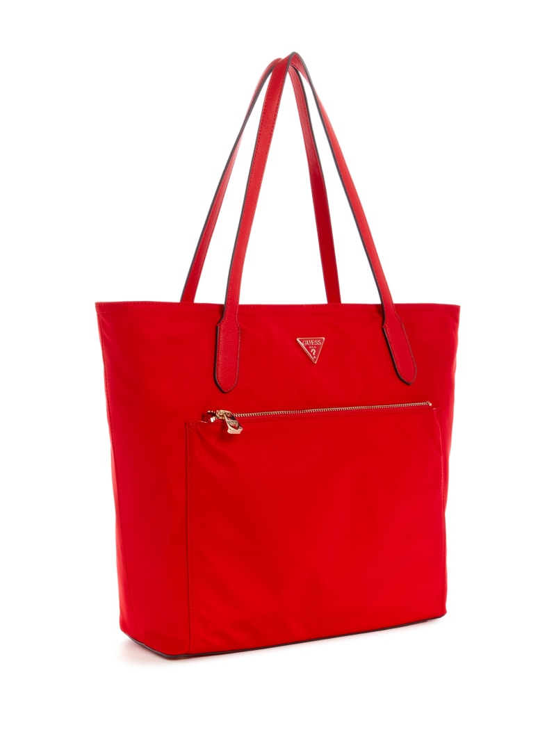 Torby Tote Damskie Guess Eco Gemma Czerwone | 0134562-CF