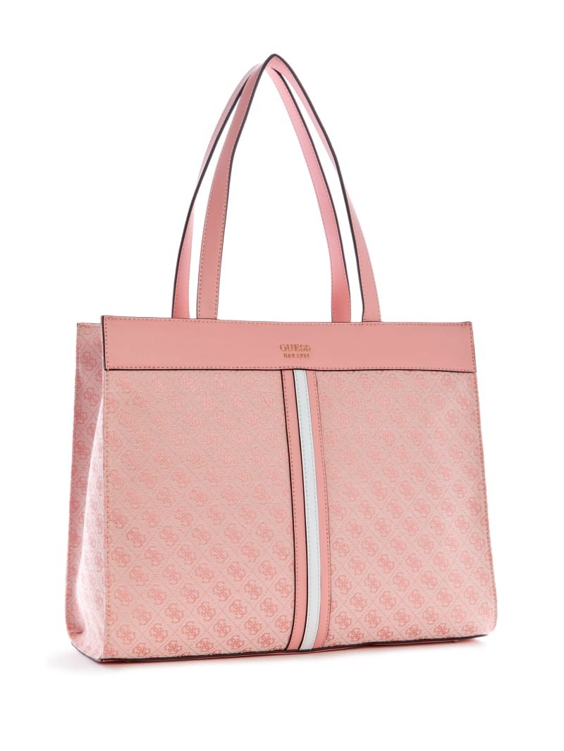 Torby Tote Damskie Guess Kasinta Large Różowe | 4638529-CH