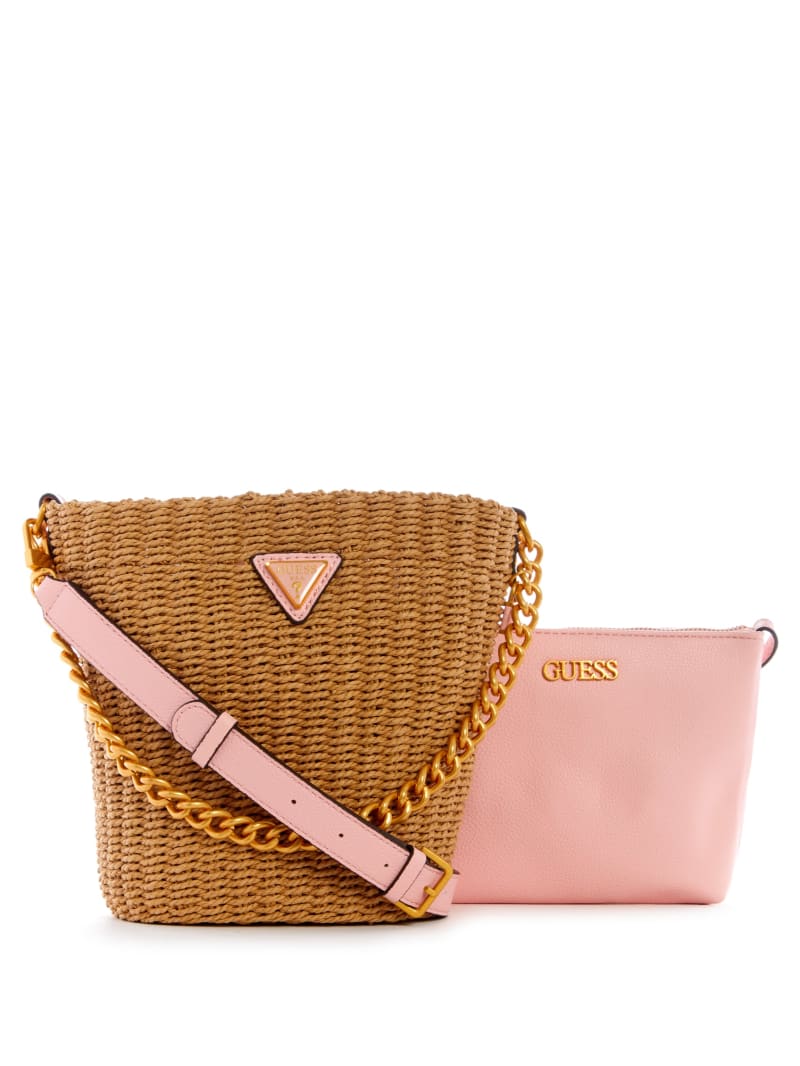 Torby Tote Damskie Guess Lilica Koralowe | 4982536-MS