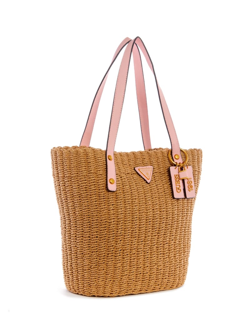 Torby Tote Damskie Guess Lilica Koralowe | 5493068-OM