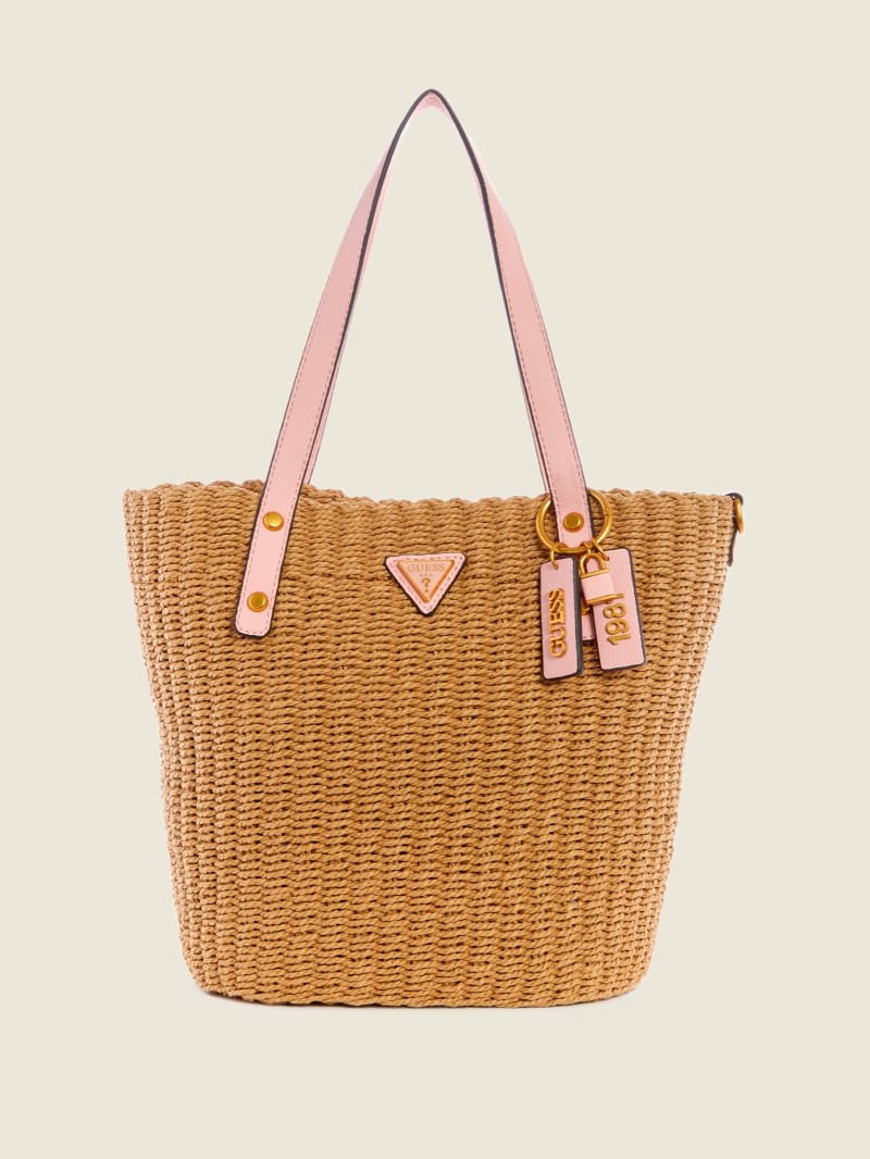 Torby Tote Damskie Guess Lilica Koralowe | 5493068-OM