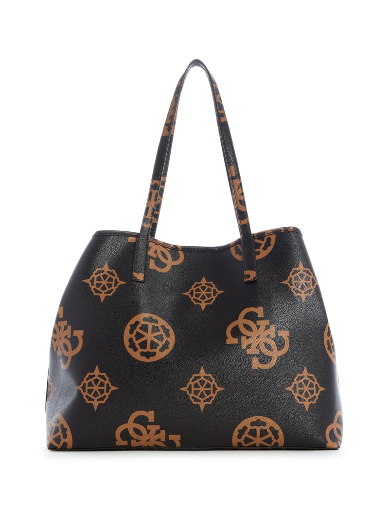 Torby Tote Damskie Guess Vikky Logo Large Kolorowe | 4589076-CR