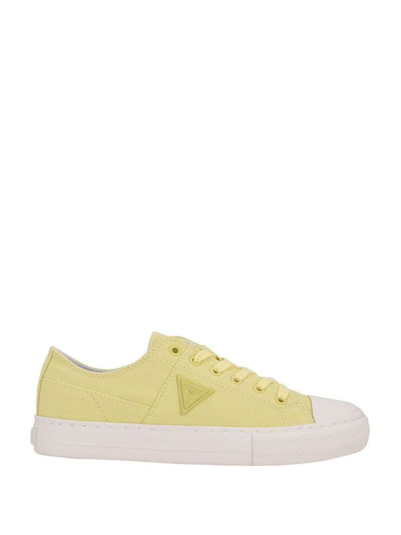 Trampki Damskie Guess Pranze Low-Top Płócienne Zielone | 7420391-FR