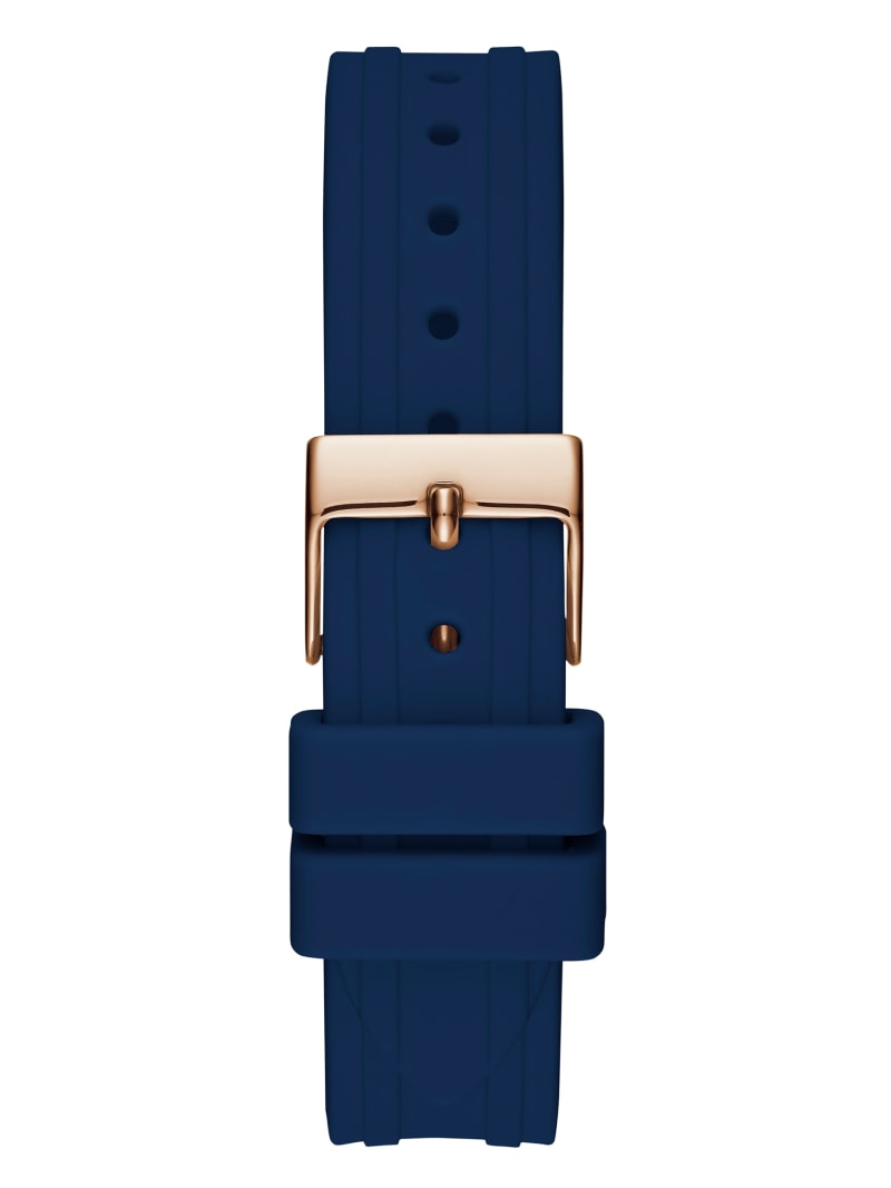 Zegarek Damskie Guess Blue Silikon Analog Niebieskie | 9850146-HU