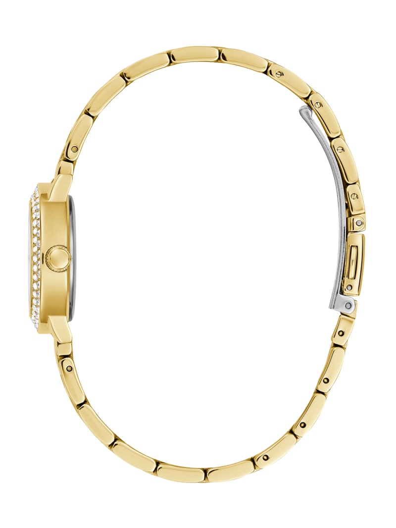 Zegarek Damskie Guess Gold-Tone Analog Złote | 1095736-FL