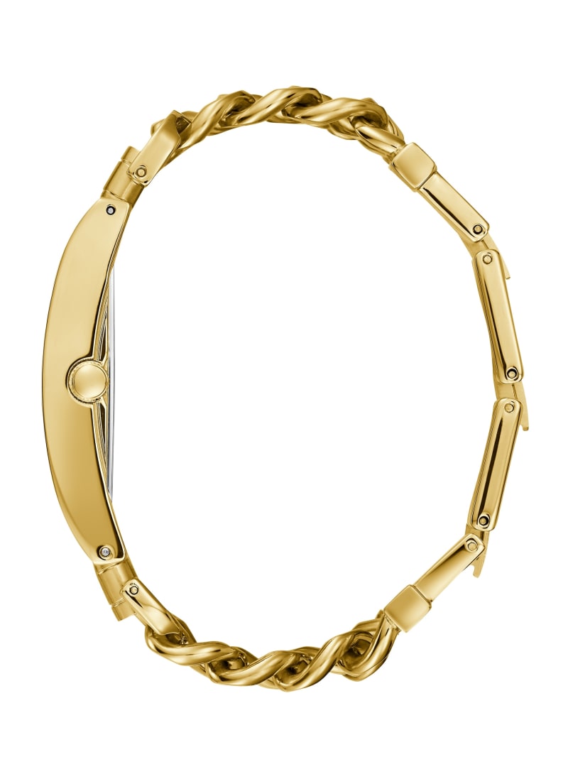 Zegarek Damskie Guess Gold-Tone Chain Analog Złote | 1926085-CI