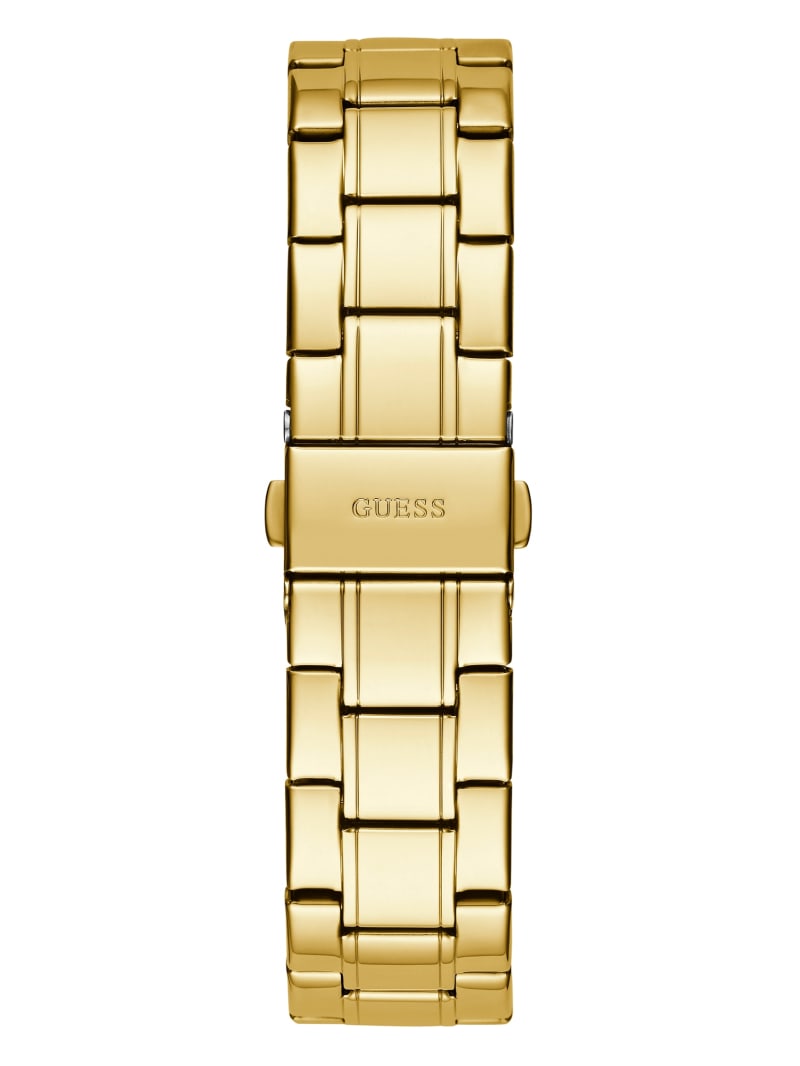 Zegarek Damskie Guess Gold-Tone Crystal Analog Złote | 7694308-AR