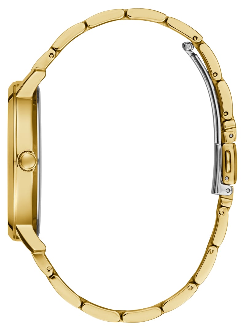 Zegarek Damskie Guess Gold-Tone Diamond Analog Złote | 0617254-XV