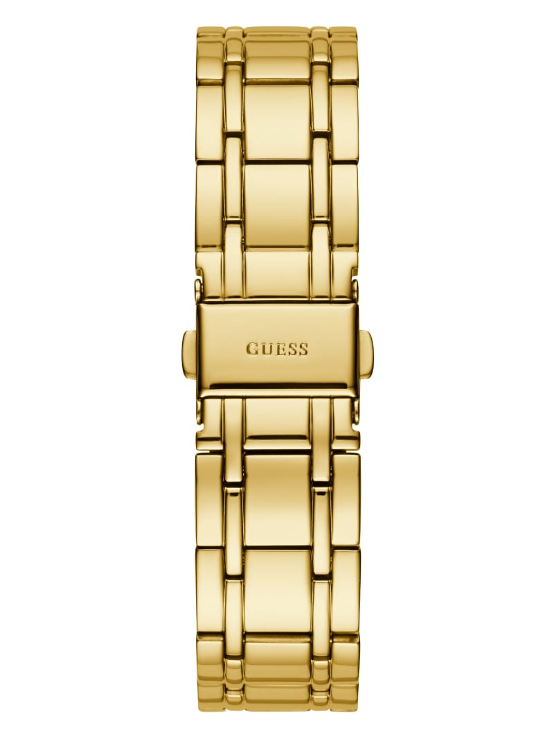 Zegarek Damskie Guess Gold-Tone Diamond Analog Złote | 8691320-UF